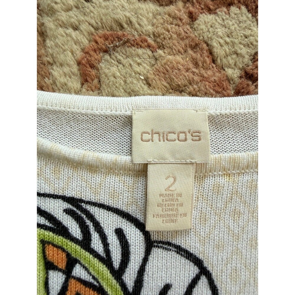 Chicos Colorful top - Picture 6 of 11